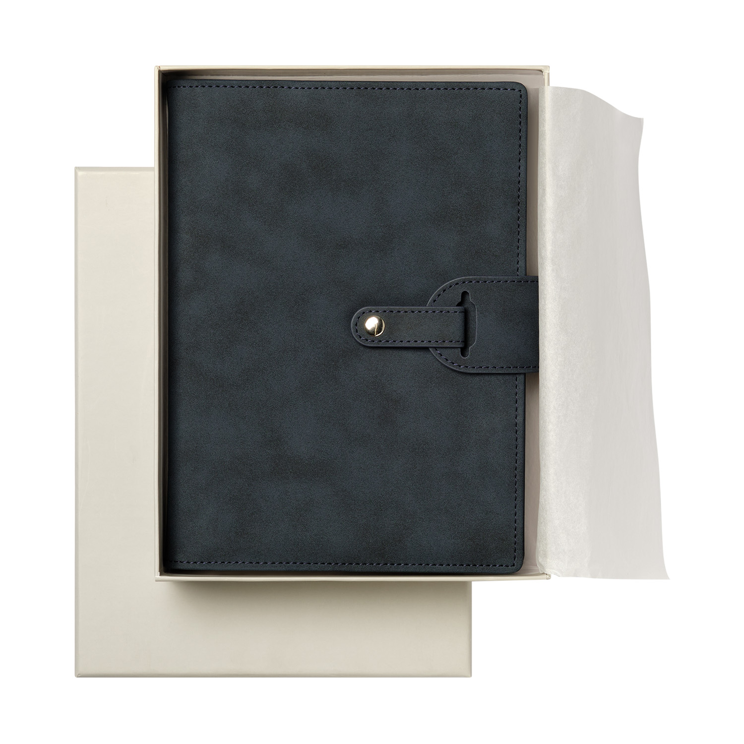 Ежедневник-портфолио Passage NEO недатированный в подарочной коробке, синий-10