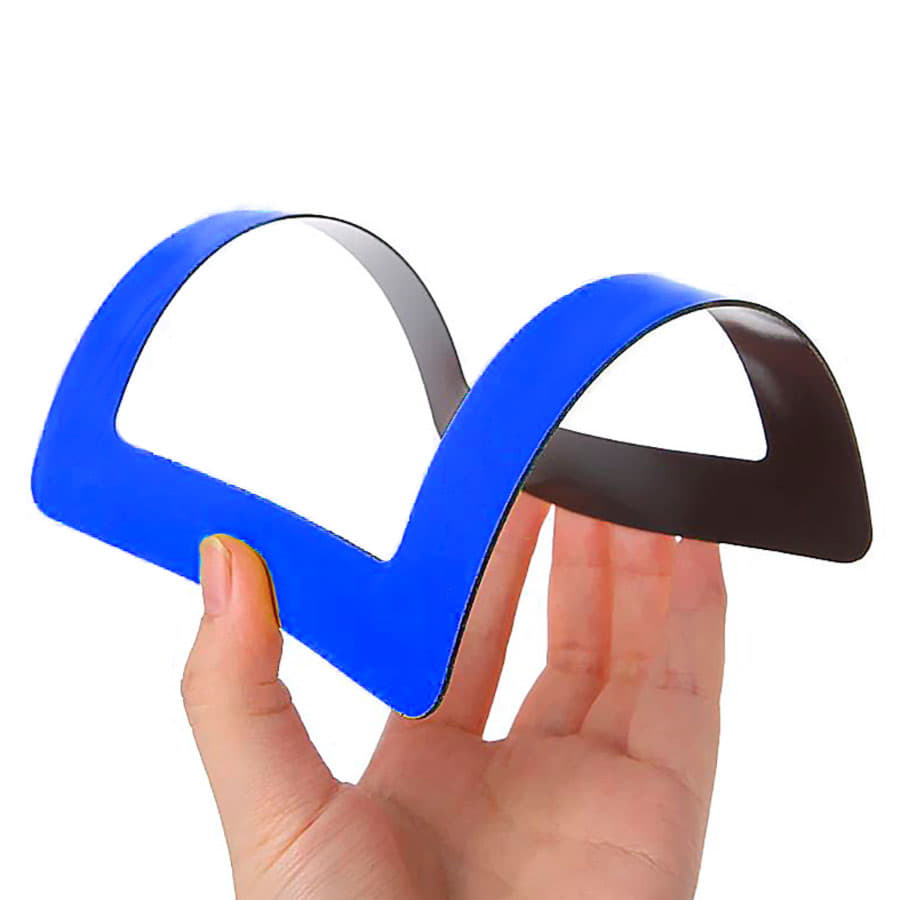 Фоторамка магнитная, синий-2