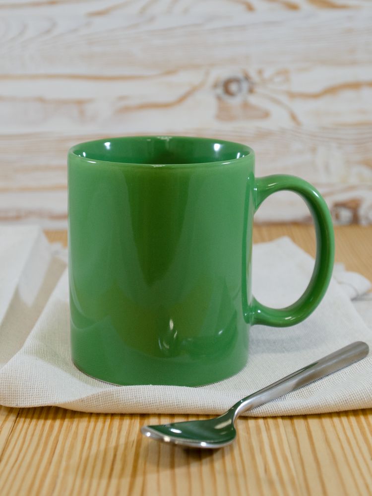 Кружка Promo, зеленая-1