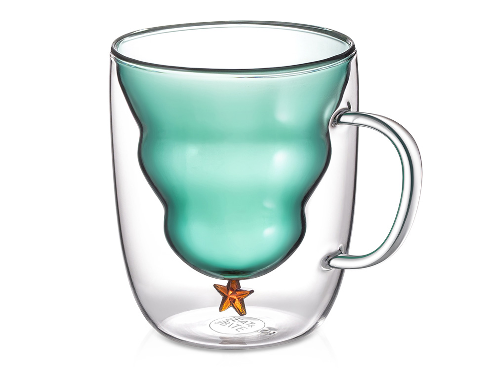 Кружка с двойными стенками с елочкой внутри Winter Wonderland-0