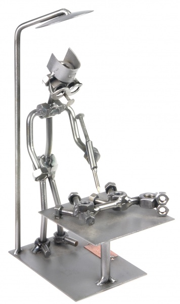 Ветеринар Фигурки из металла HINZ &amp; KUNST, Серо-черный-0