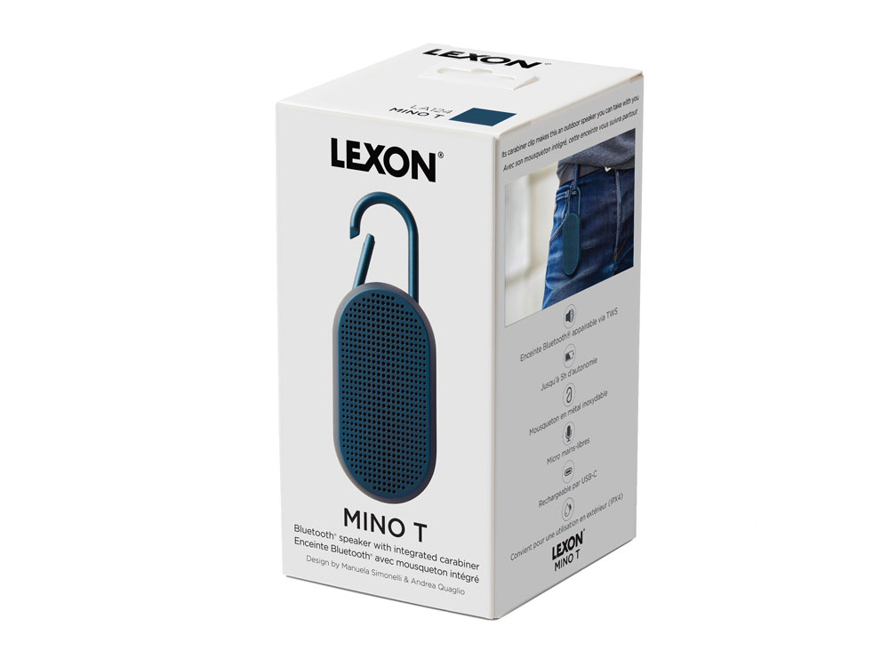 Колонка беспроводная с подставкой Mino T, черный-9