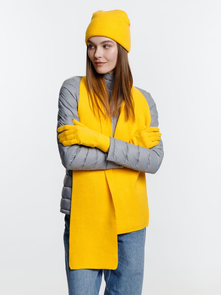 Шапка Urban Flow, желтая-6