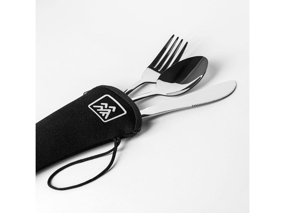 Набор столовых приборов BELVER из нержавеющей стали.-2