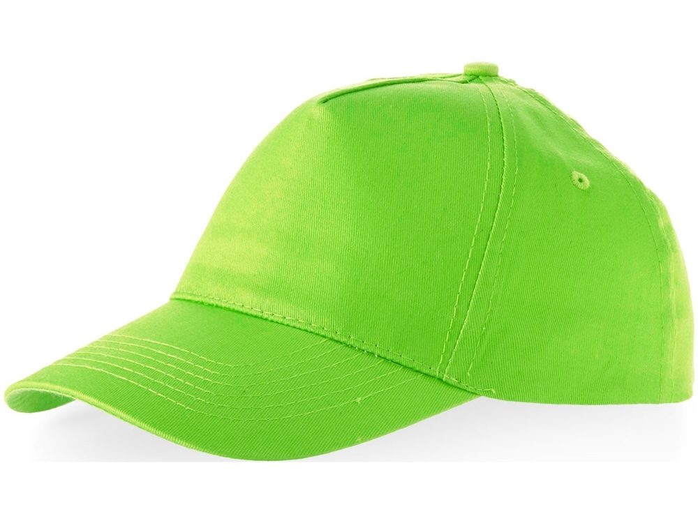 Бейсболка Memphis 5-ти панельная 165 гр, зеленое яблоко-3