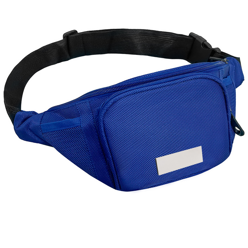Поясная сумка SPLIT TO GO, Синий/Серебряный-0