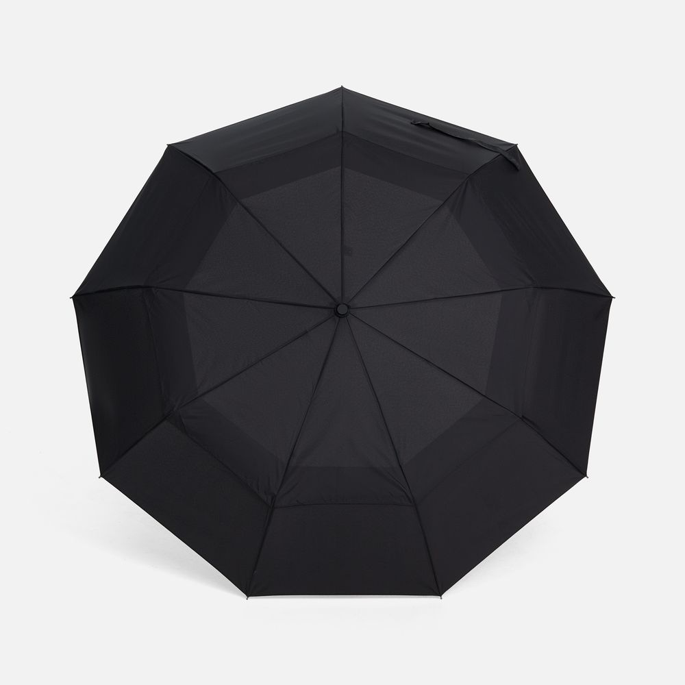 Складной зонт Dome Double с двойным куполом, черный-2