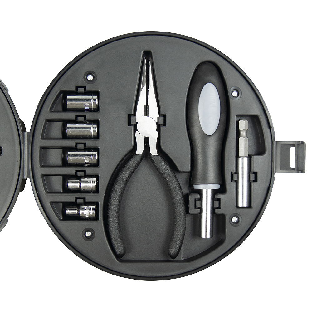 Набор инструментов в форме колеса TORQ, Черный-2