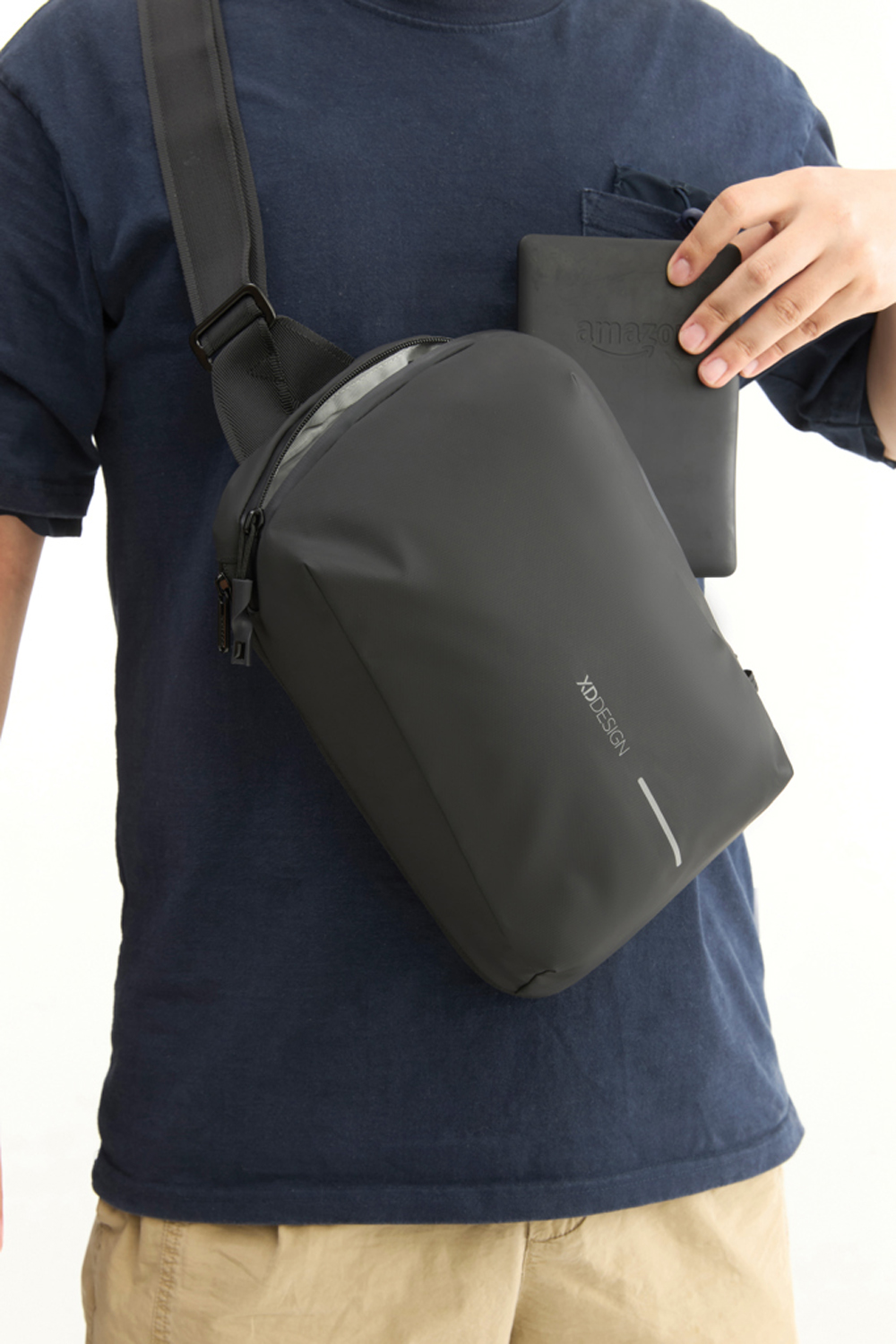 Антикражный рюкзак Urban Sling, черный-15