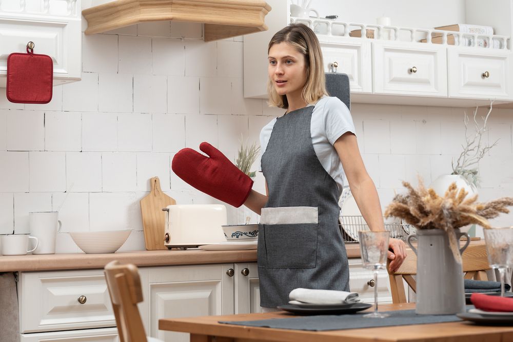 Фартук Settle In, темно-серый-4