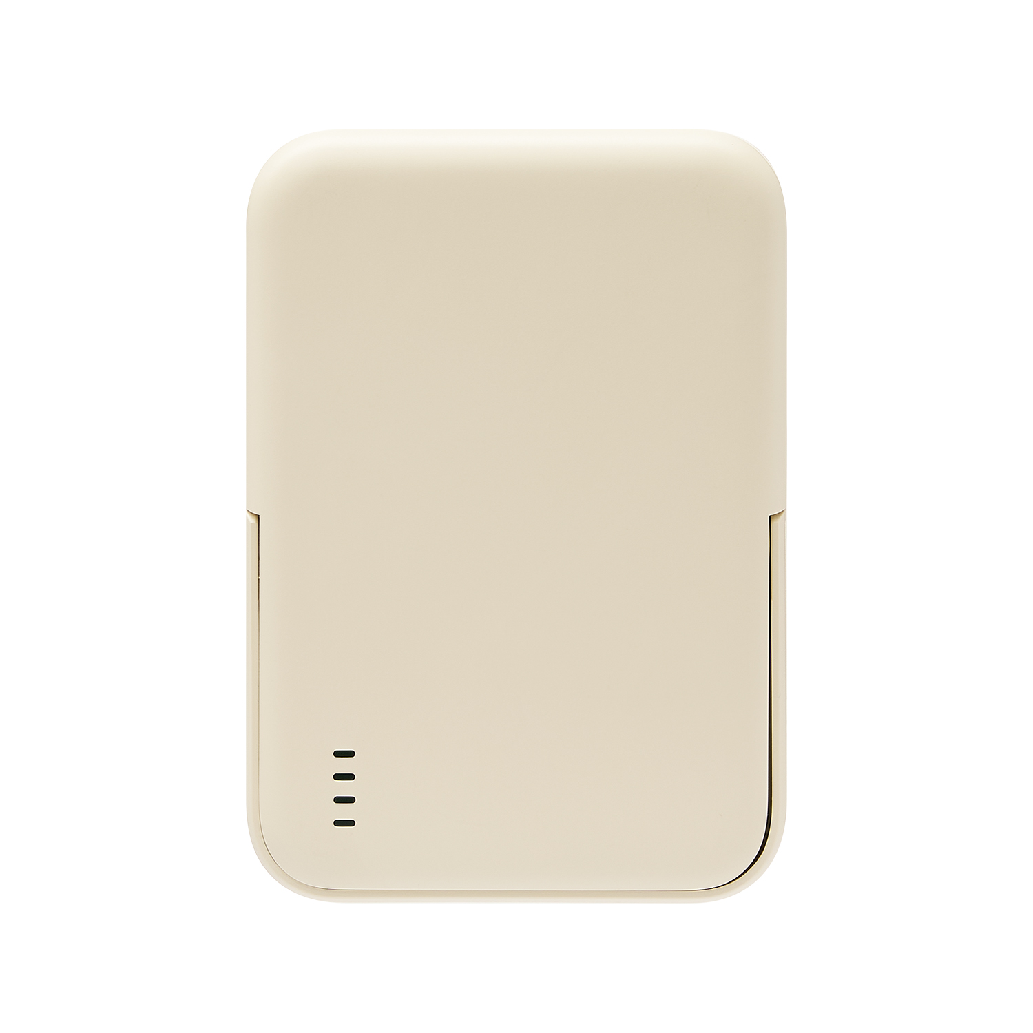 Внешний аккумулятор Union PD 10000mAh с функцией беспроводной зарядки 15W, бежевый-3