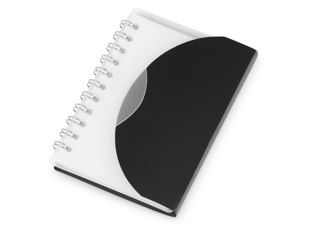 Блокнот А7 Note, черный-0