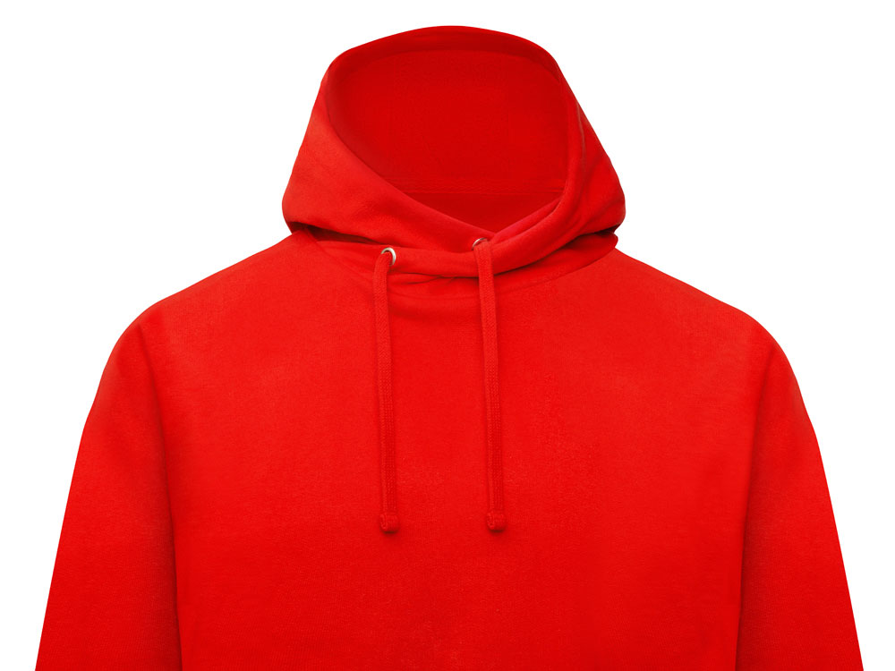 Толстовка унисекс Stream с капюшоном, красный-10