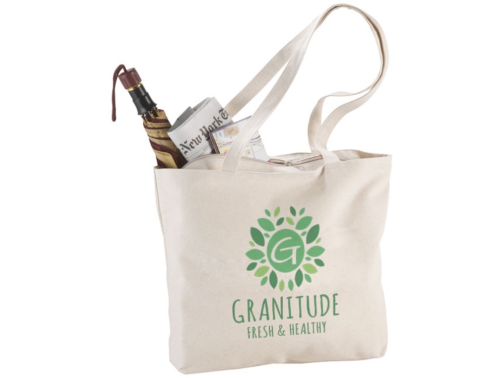 Сумка на молнии Purch, натуральный-8