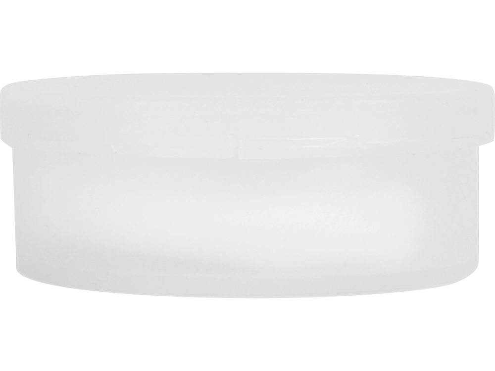 Силиконовая трубочка Fresh в пластиковом кейсе, белый-5