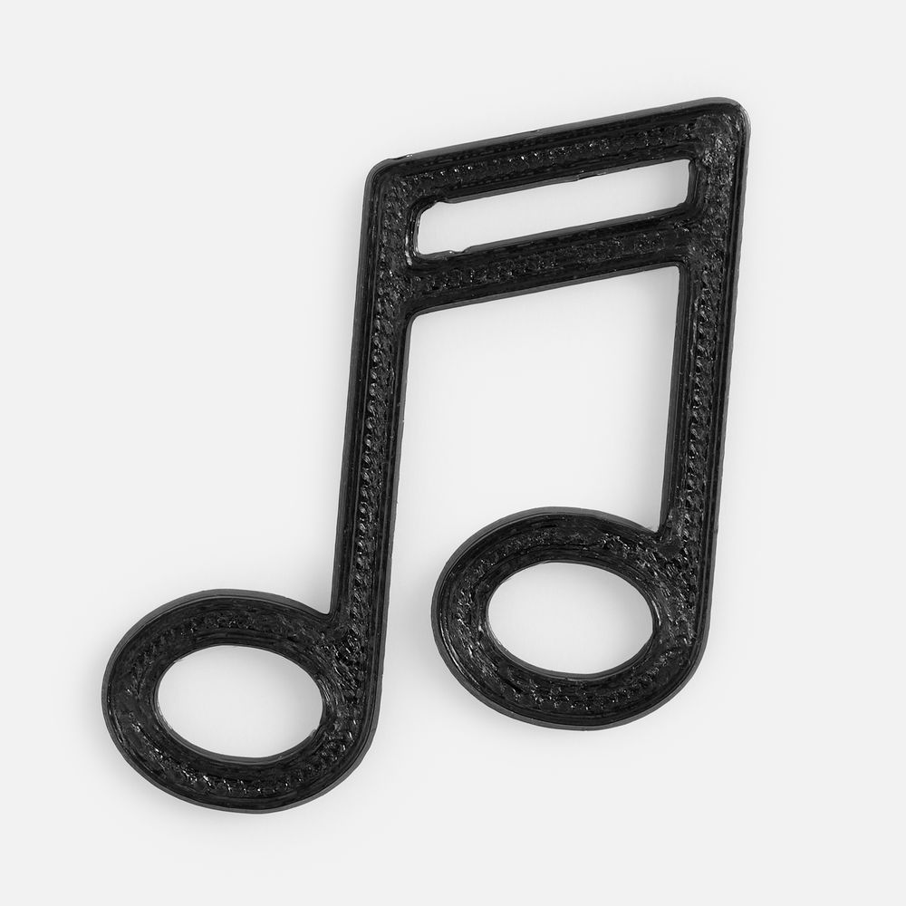 Подвеска Industry, 3D-печать на заказ, ноты-1