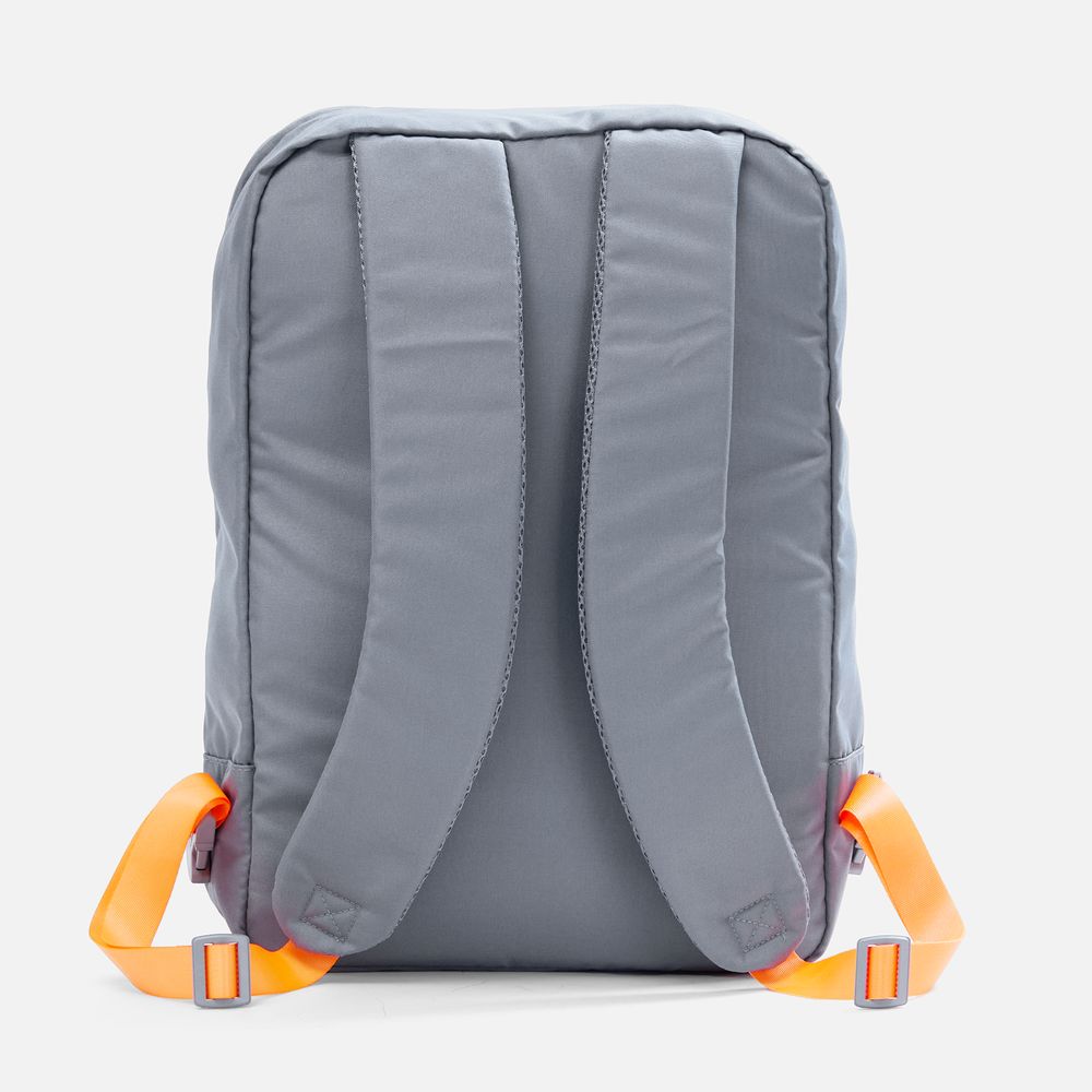 Рюкзак B2, серый с оранжевыми стропами-1