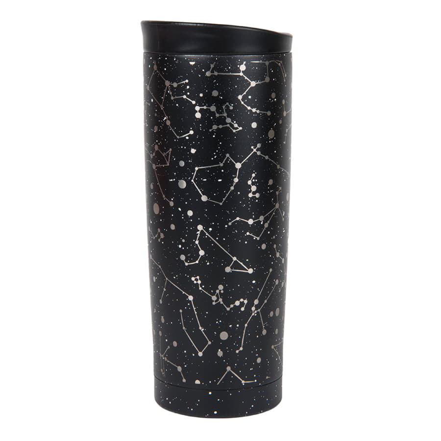 Термокружка вакуумная SPACE, 450 мл, черный-7