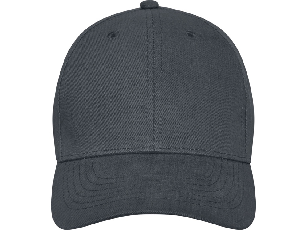 Бейсболка Davis, 6 панелей, storm grey-1