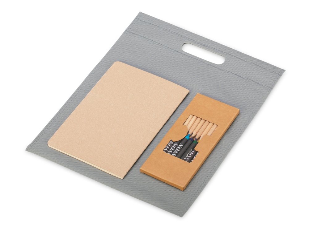 Подарочный набор для творчества Les Artistes, натуральный/серый-0