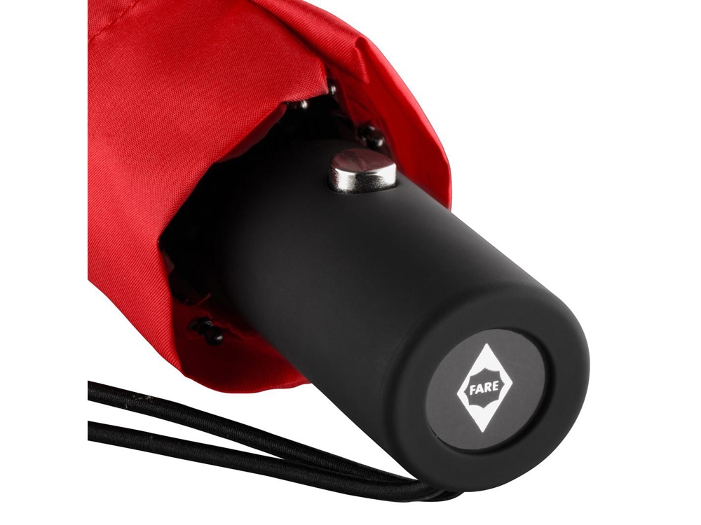 Зонт складной 5512 Asset полуавтомат, черный-2