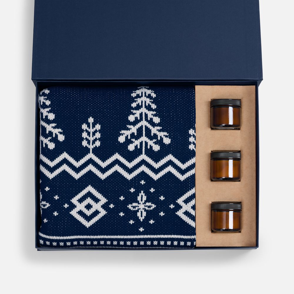 Набор Candleflakes, синий-2