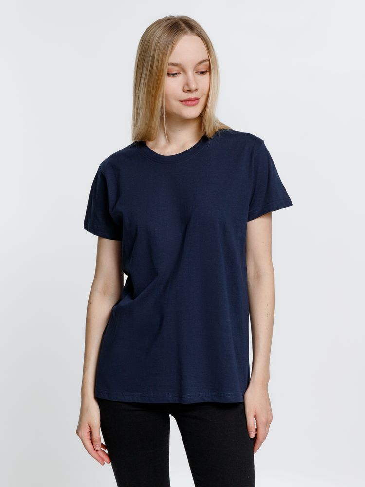 Футболка унисекс Ankara, темно-синяя-3