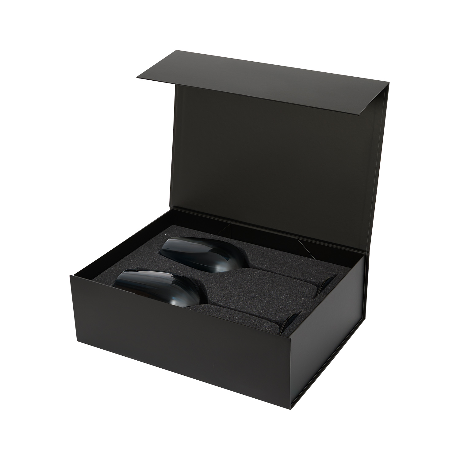 Подарочный набор 2 бокала для вина Тоскана (Toscana) в черной коробке-2