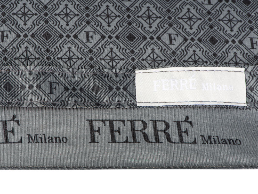 Зонт складной автоматический Ferre Milano, серый-8