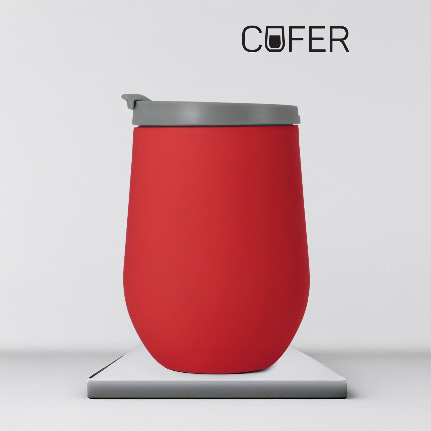 Набор NEO DUO: Кофер софт-тач NEO CO12s с дополнительной крышкой (красный с серым)-0