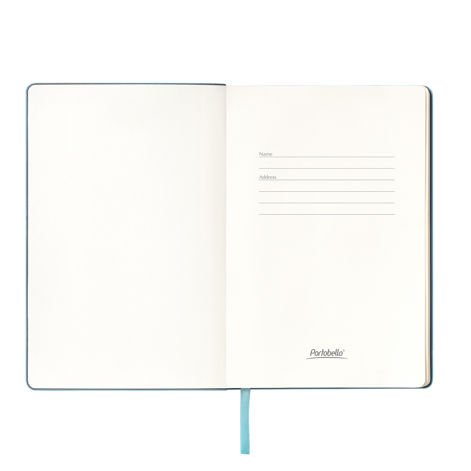 Ежедневник Спарк (Spark) недатированный, лазурный (без упаковки, без стикера, с серой подложкой)-7