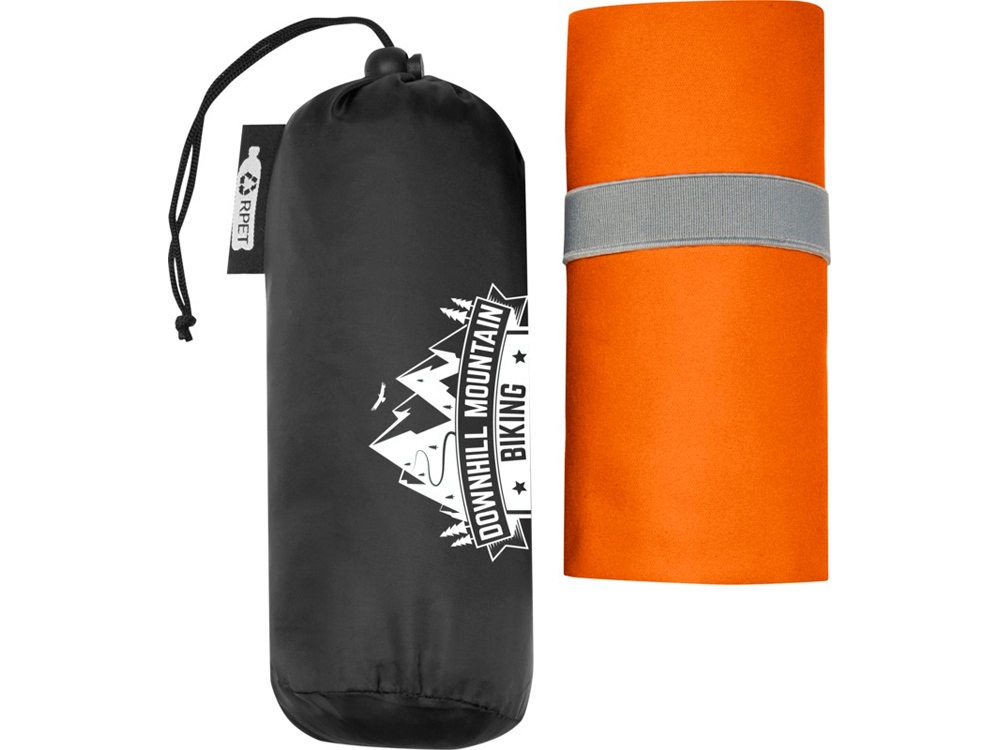 Pieter сверхлегкое быстросохнущее полотенце из переработанного РЕТ-пластика, оранжевый-5