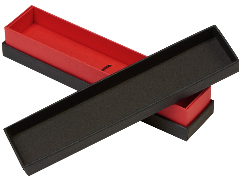 Футляр для 1 ручки Bloom, черный с красным-0