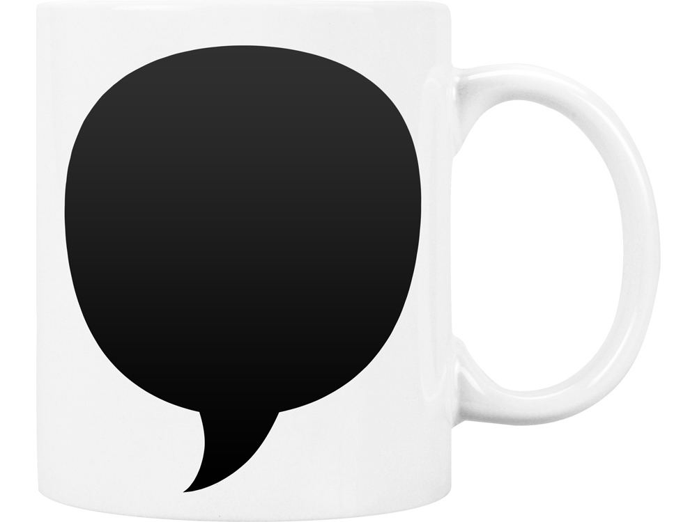 Кружка с покрытием для рисования мелом  Tiza, 320 мл-2