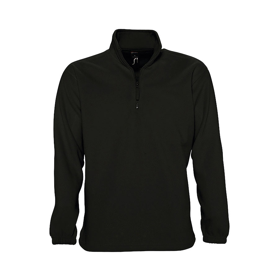 Толстовка унисекс флисовая NESS 300, черный-0