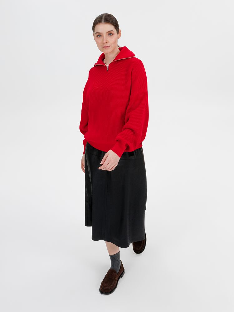 Джемпер Siluetti Birne, красный-3