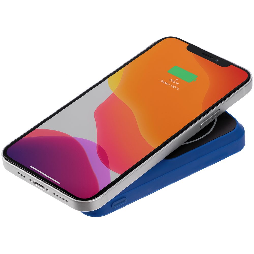 Магнитный беспроводной аккумулятор Top Force, 10000 мАч, синий-2