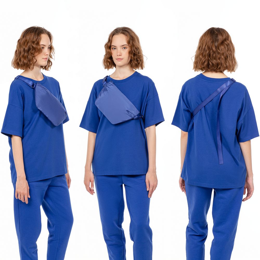 Поясная сумка W1, синяя-1