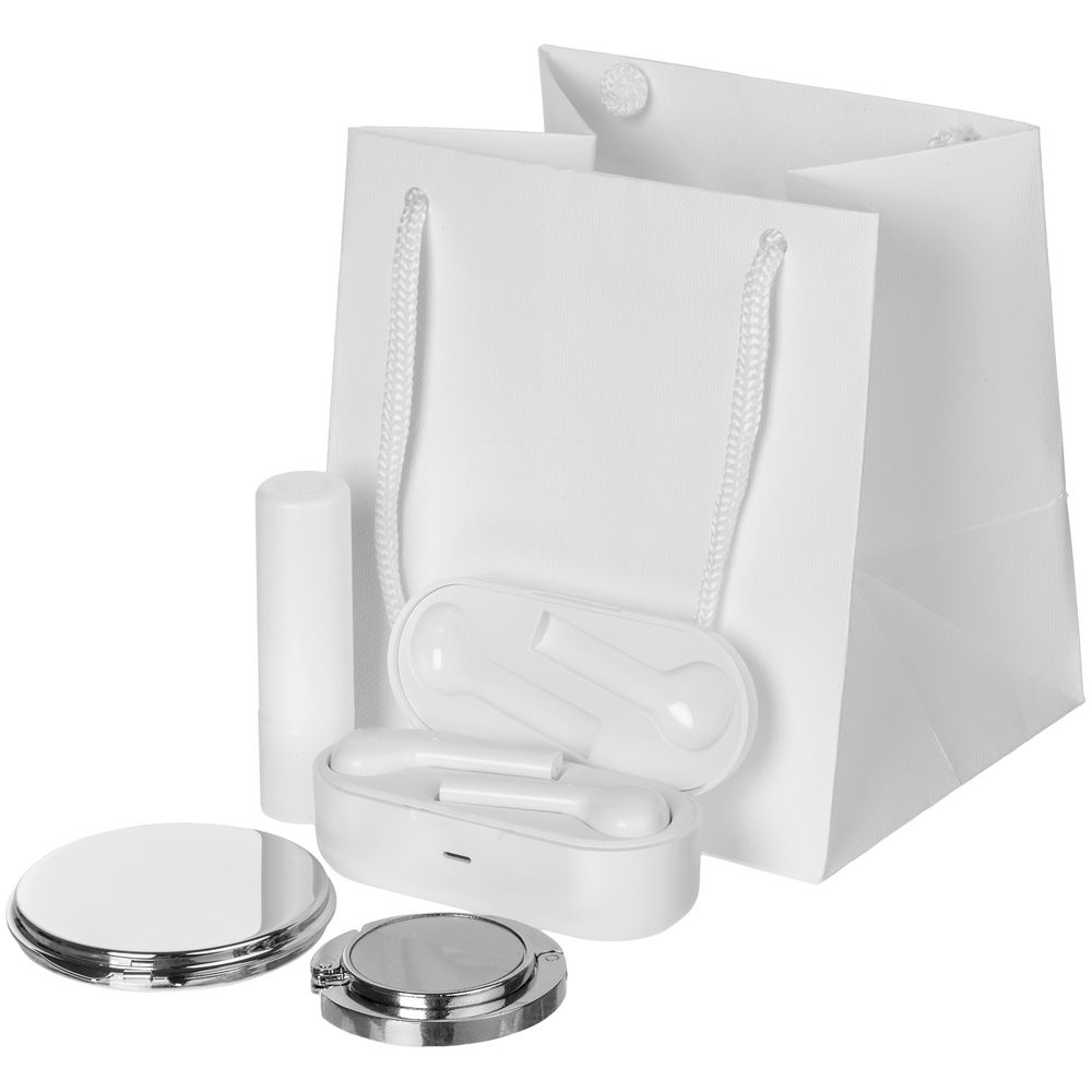 Пакет бумажный под кружку Cupfull, белый-1