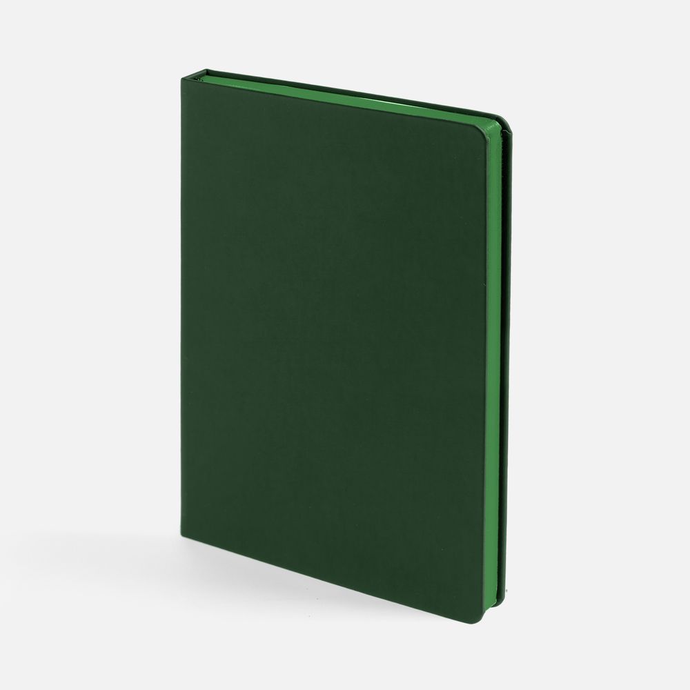 Ежедневник Shall, недатированный, зеленый-0