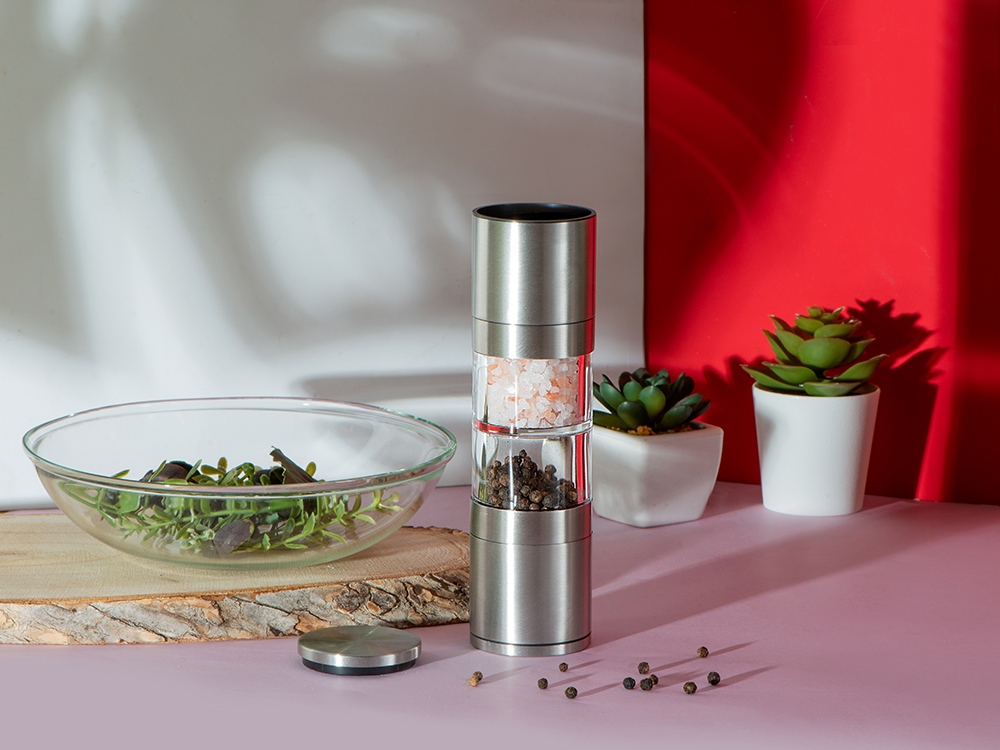 Двойная мельница Twin для соли и перца, 304 сталь-7