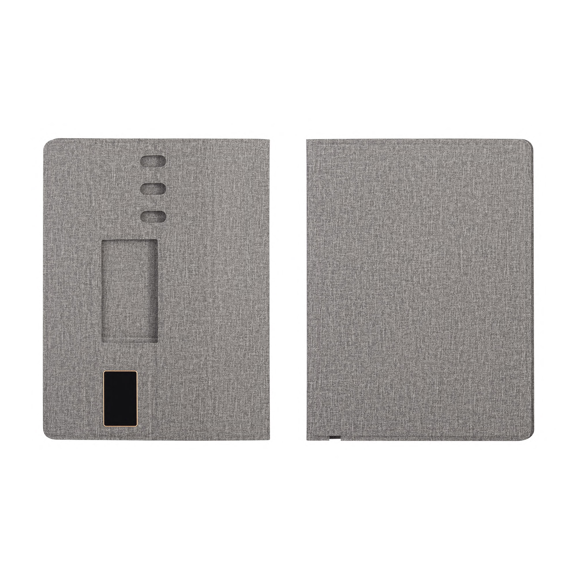 Настольная складная подставка "Cool Mat" с беспроводным (15W) ЗУ, сенсорной подсветкой логотипа, функцией MagSafe и ковриком для мыши-4