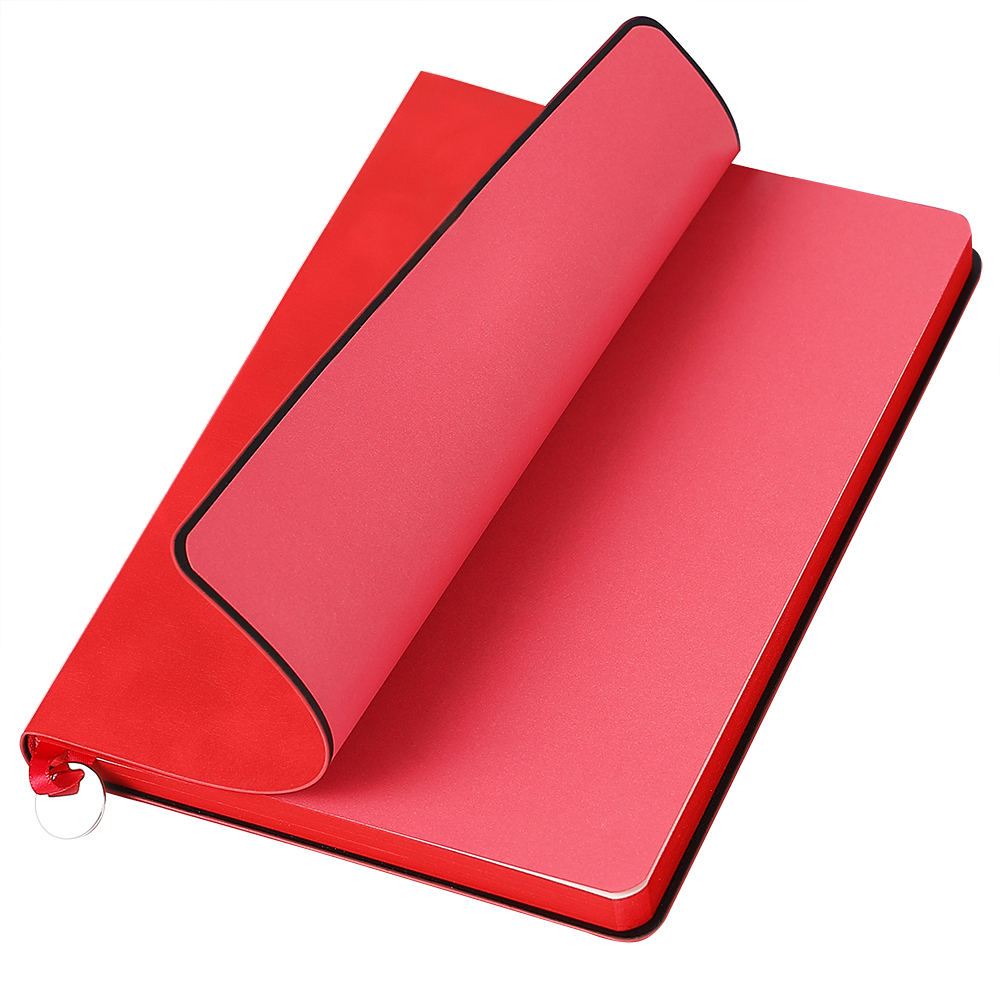 Ежедневник A5 недатированный Impero в мягком переплёте, Красный-0
