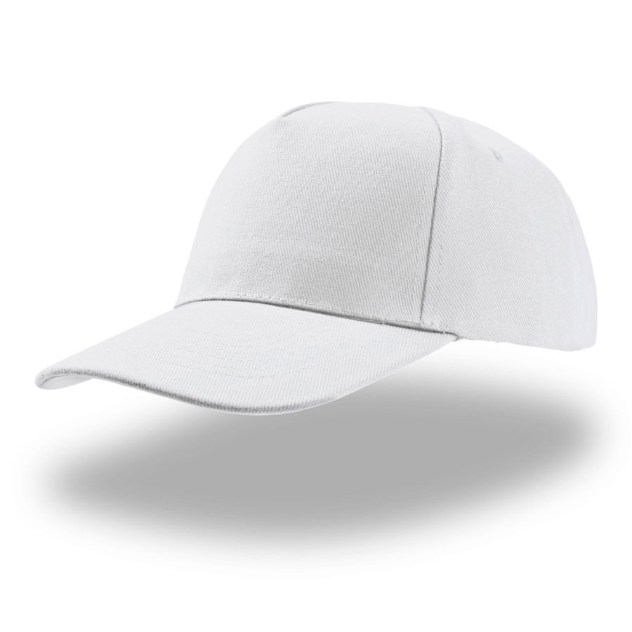 Бейсболка LIBERTY FIVE, 5 клиньев, застежка на липучке, белый-0
