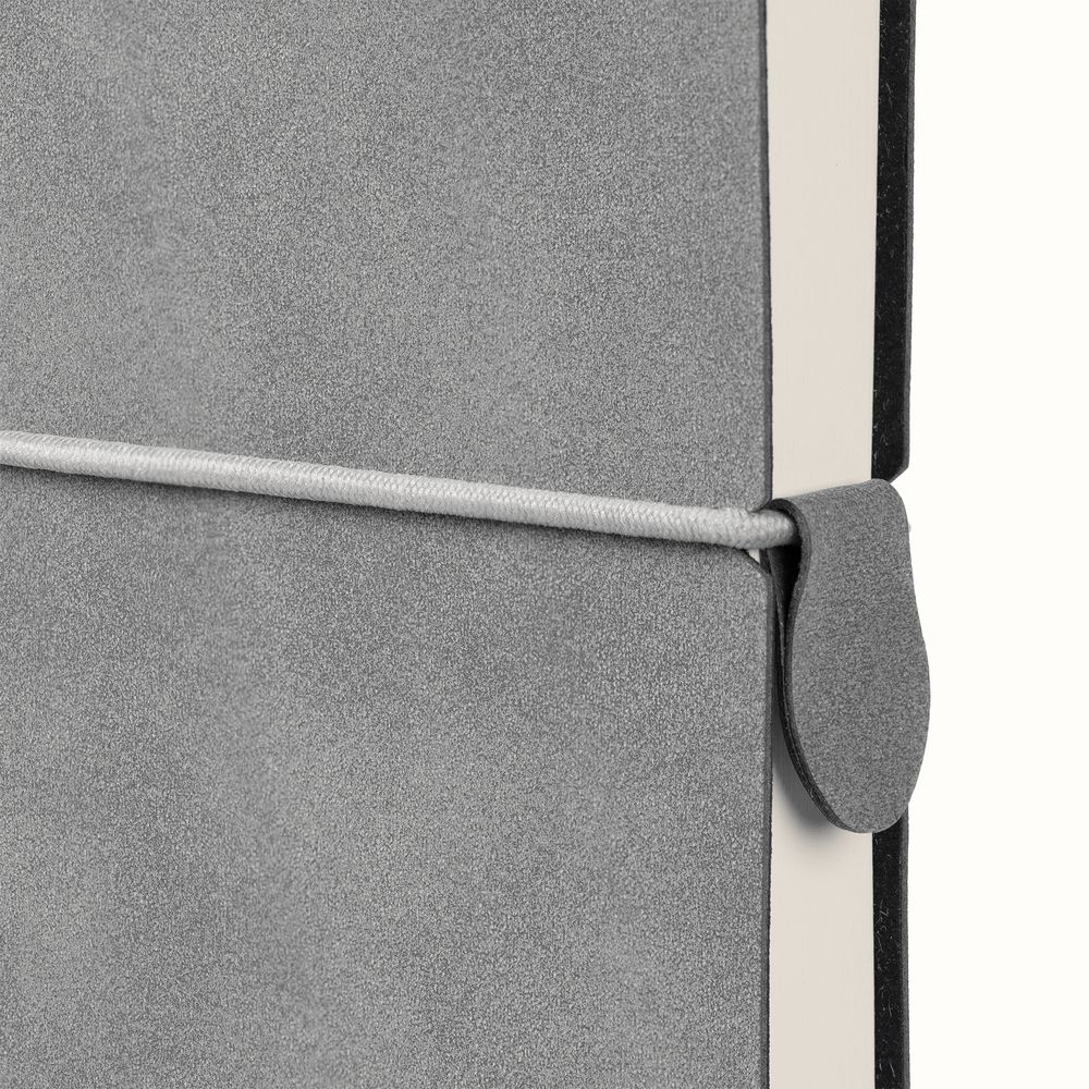 Ежедневник Nubuk, недатированный, светло-серый-3