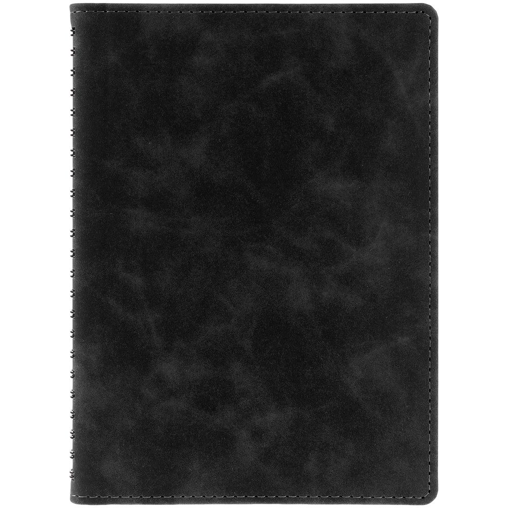 Ежедневник Spring Urban на заказ, недатированный, черный-2