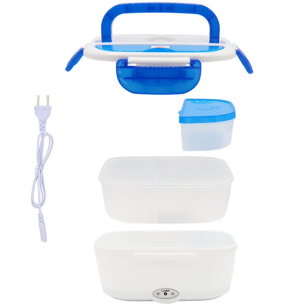 Ланчбокс с подогревом Yummybox, Синий-3