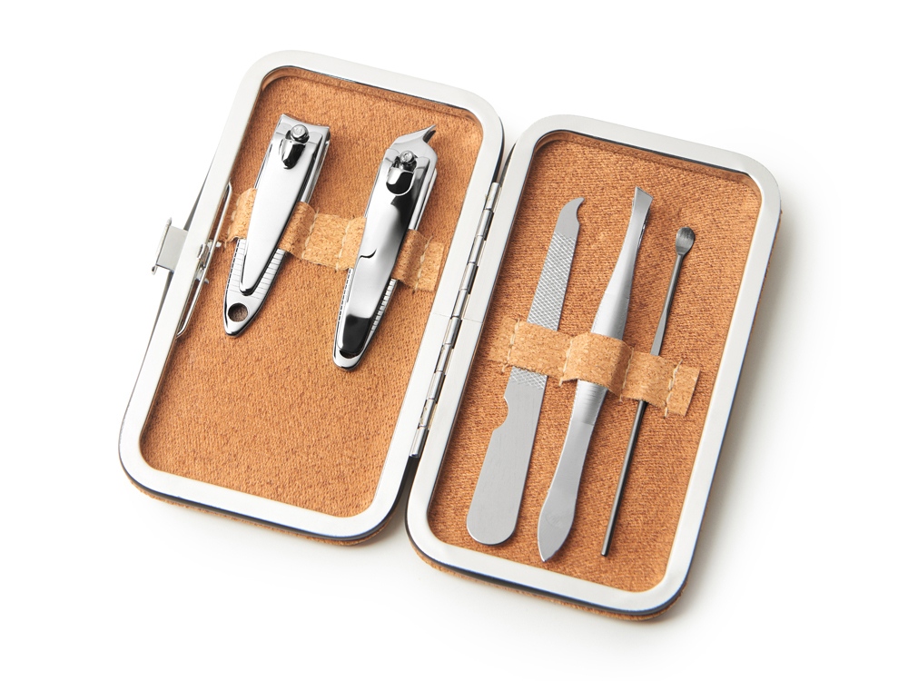 Набор для маникюра Naomi, натуральный-1