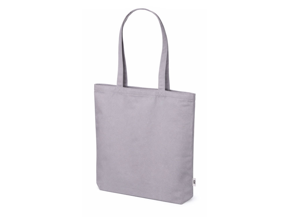 Сумка Твил из хлопка, 210 г/м2, серый-1