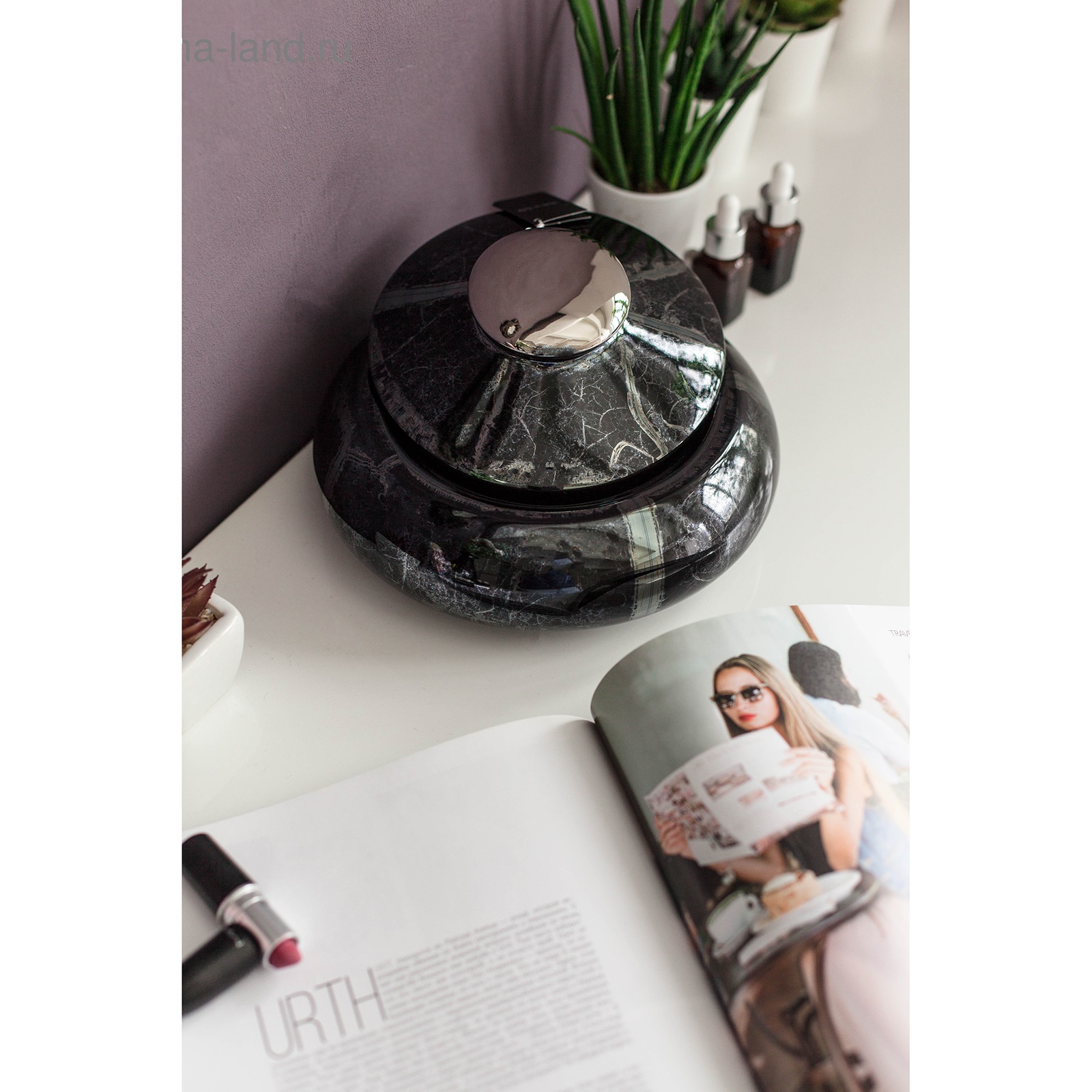 Шкатулка &amp;quot;Лунная&amp;quot;, Черный-1